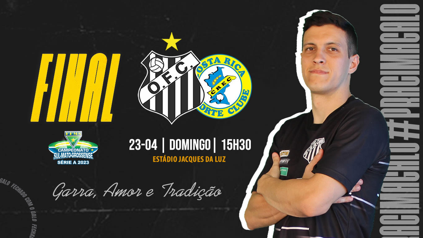 23/04/2023 Operário x Costa Rica Final Campeonato SulMatoGrossense 2023 Jogo 01